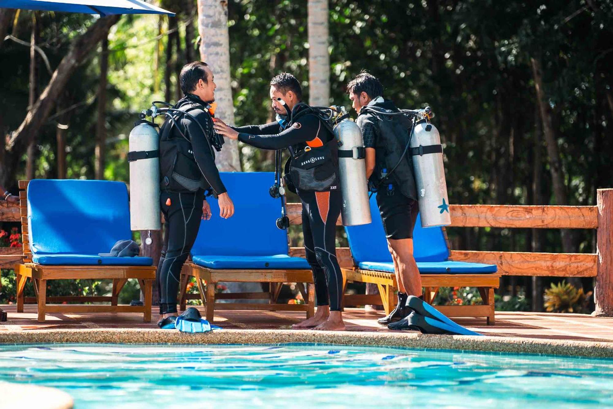 Blue Star Dive And Resort Anda  Exterior photo